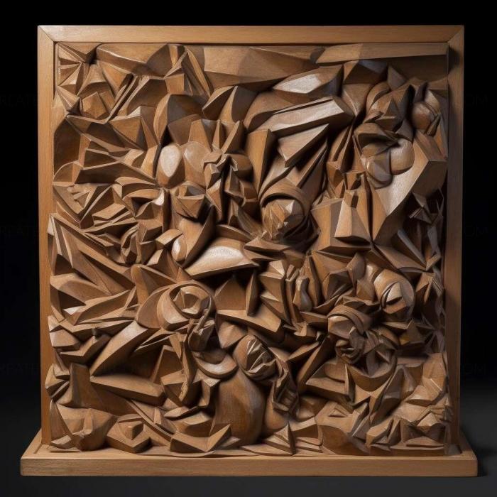 نموذج ثلاثي الأبعاد لآلة CNC 3D Art 